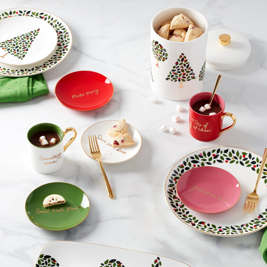 Evergreen Dinner Plates - Set of 4