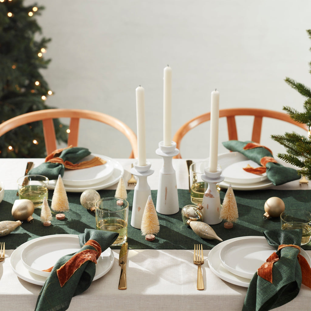 Thekbunny 24 Seven White 12-Piece Dinnerware Set