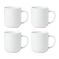 Thekbunny 24 Seven White Mugs - Set of 4