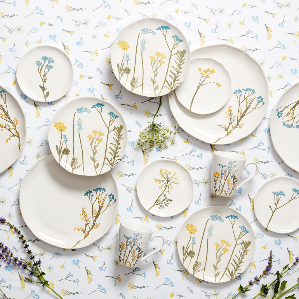 Wildflowers Dinner Plates - Set for 4