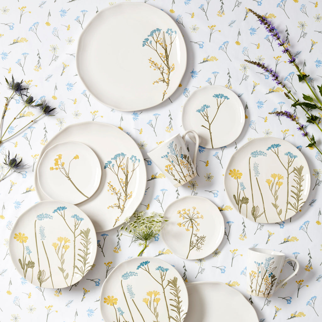 Wildflowers Dinner Plates - Set for 4