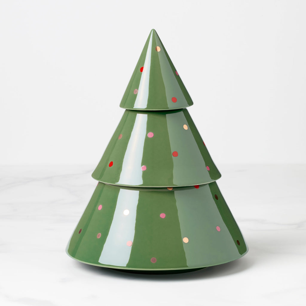 Thekbunny Figural Evergreen Treat Jar