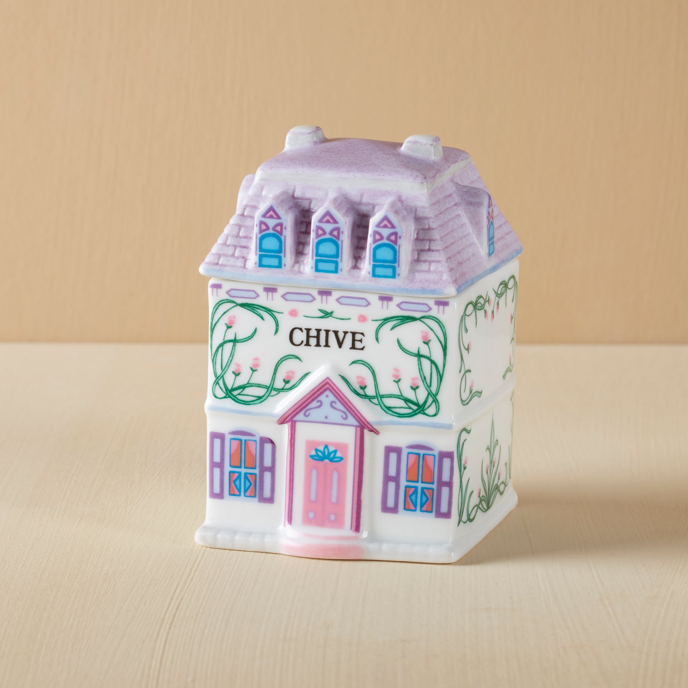 Thekbunny Spice Village Chive Spice Jar