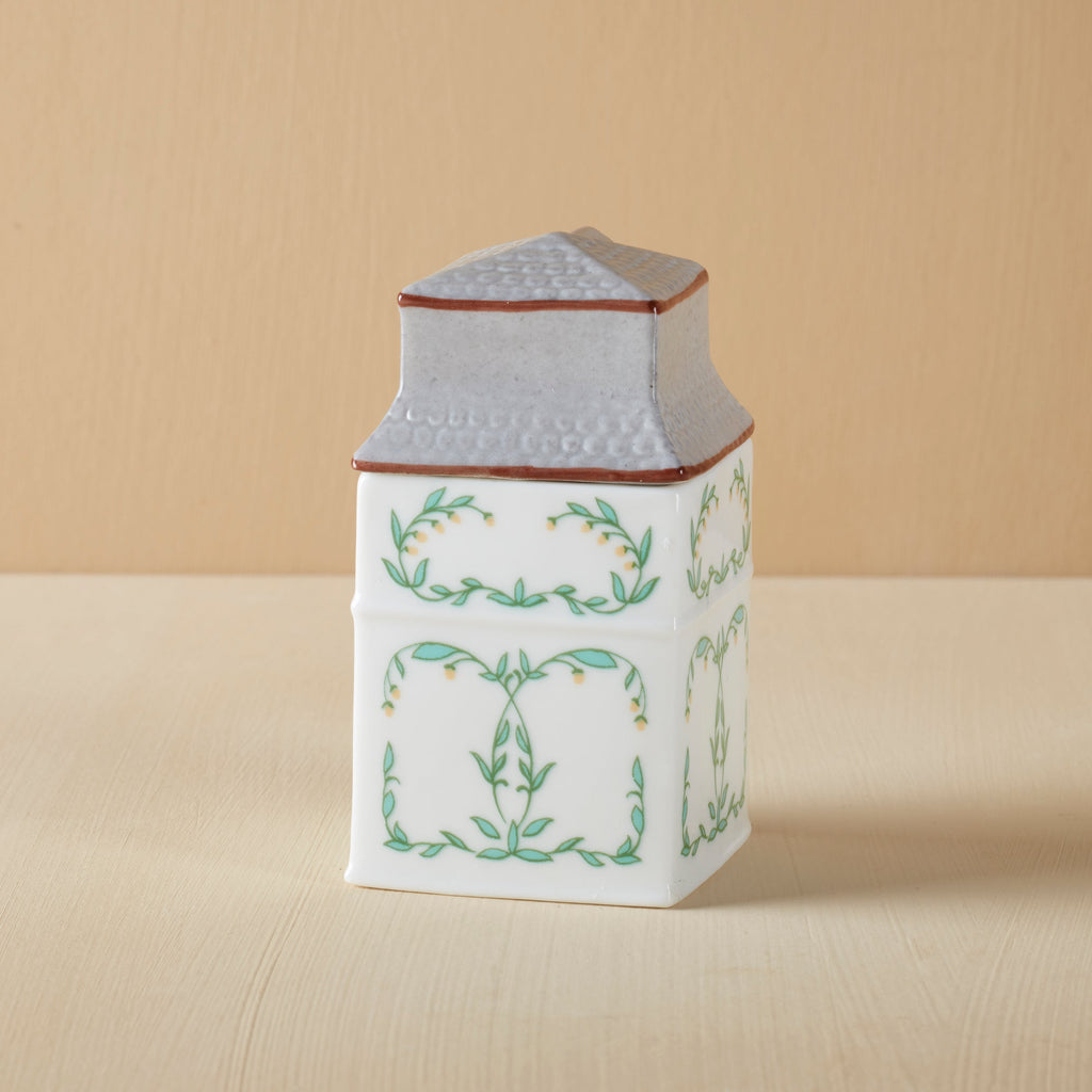 Thekbunny Spice Village Nutmeg Spice Jar
