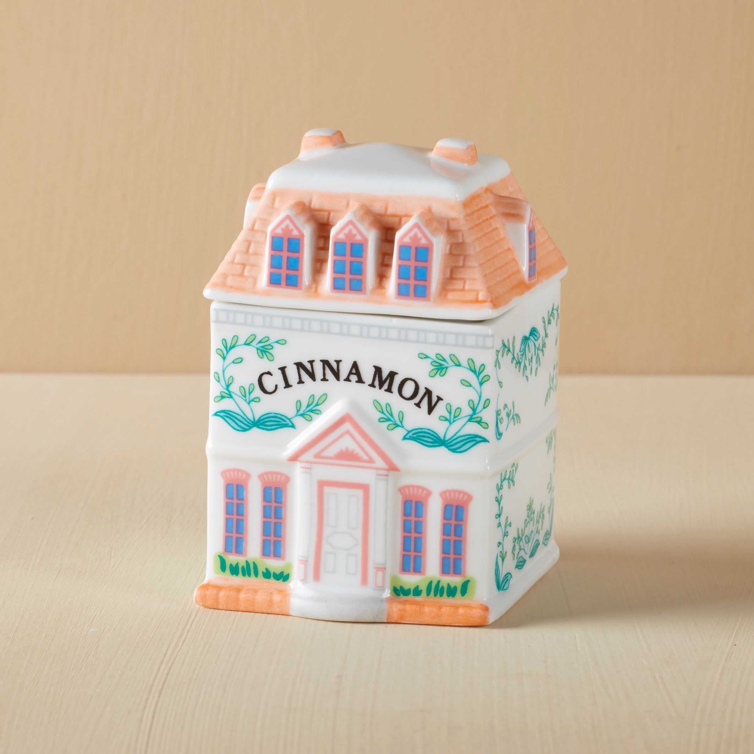 Thekbunny Spice Village Cinnamon Spice Jar