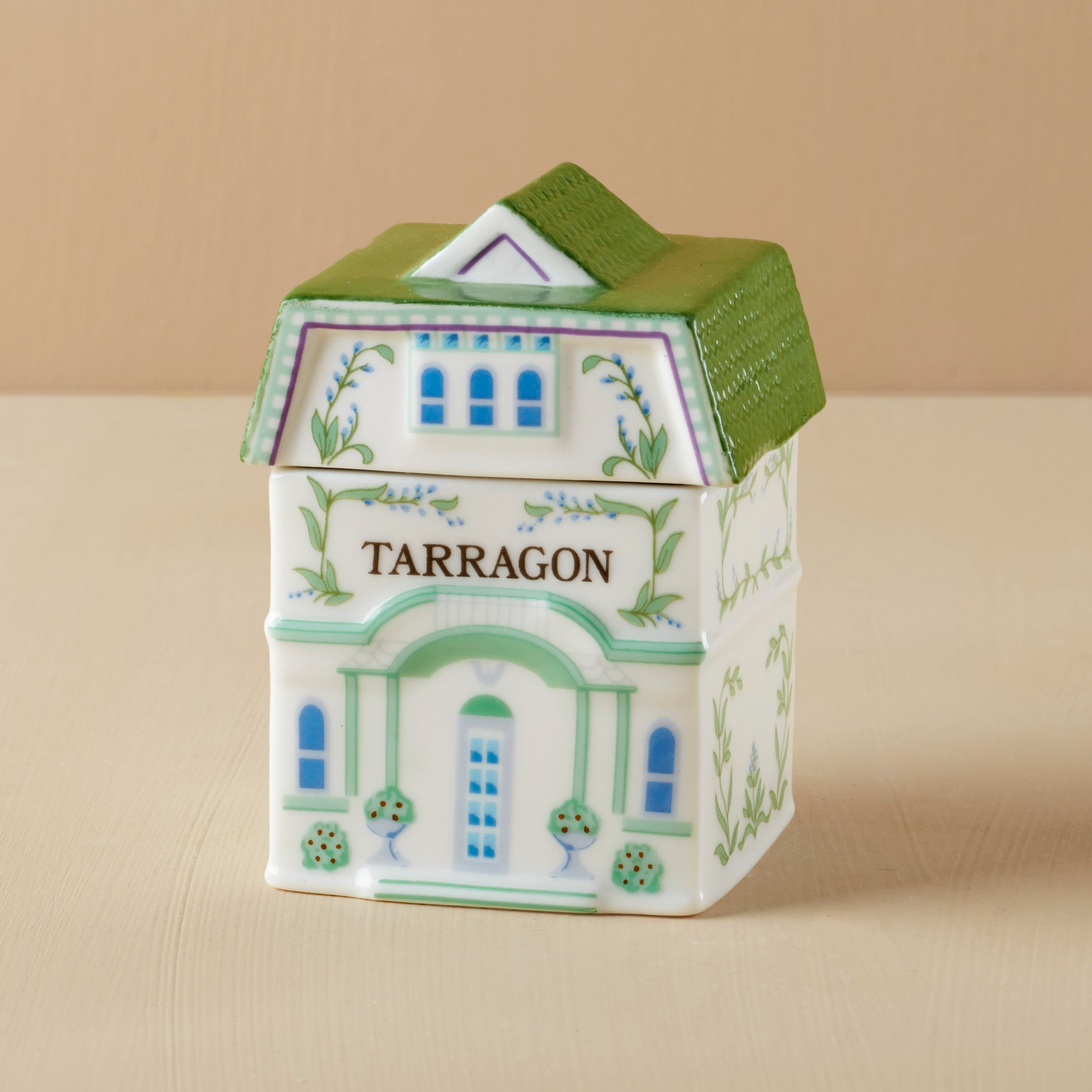 Thekbunny Spice Village Tarragon Spice Jar
