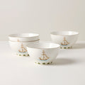 Thekbunny British Colonial Tradewind Rice Bowls - Set of 4