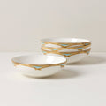 Thekbunny British Colonial Bamboo Fruit Bowls - Set of 4