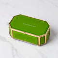 Thekbunny I Treasure You Green Jewelry Box