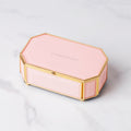 Thekbunny I Treasure You Pink Jewelry Box