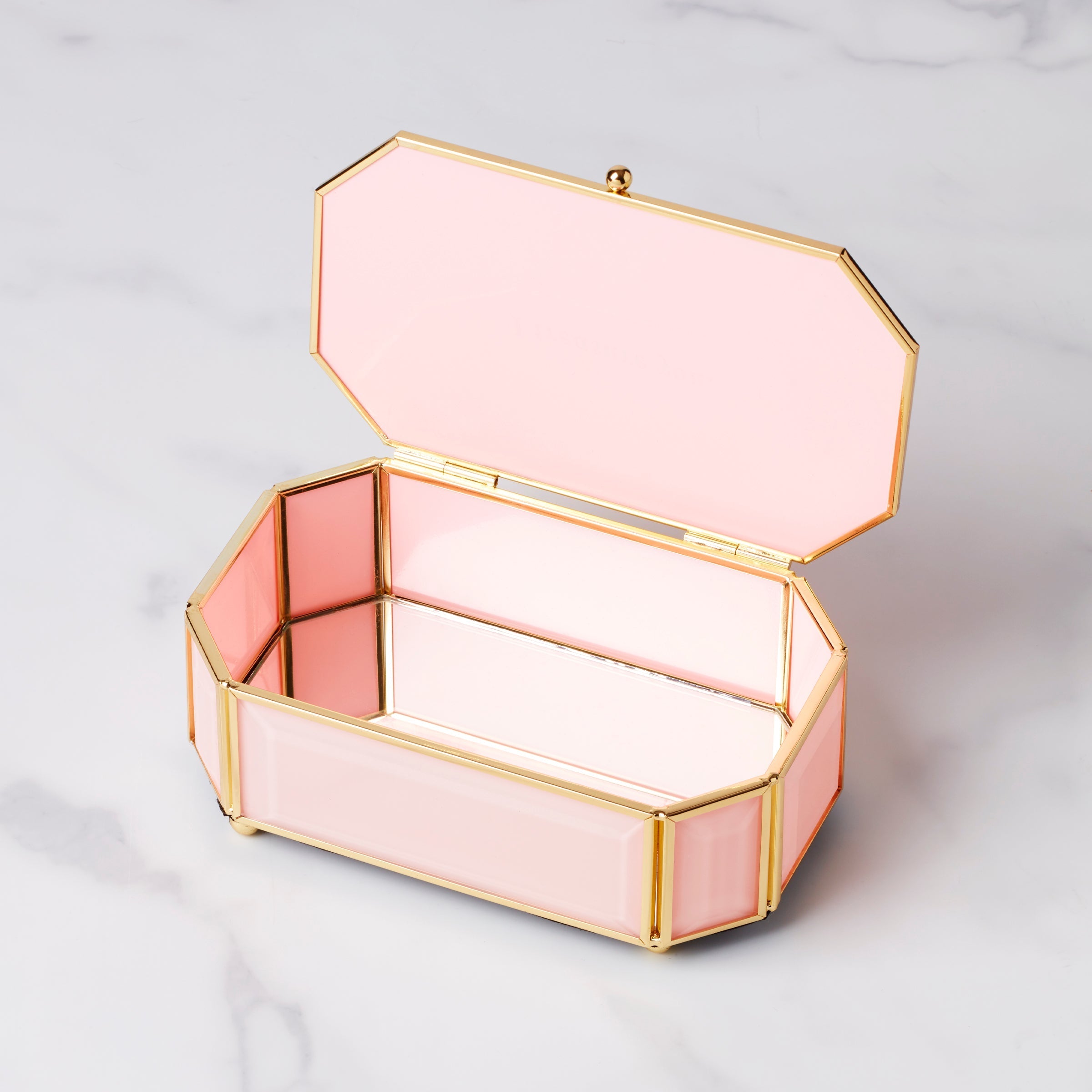 Thekbunny I Treasure You Pink Jewelry Box