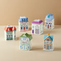 Thekbunny Spice Village 6-Piece Gourmet Way Spice Jar Set