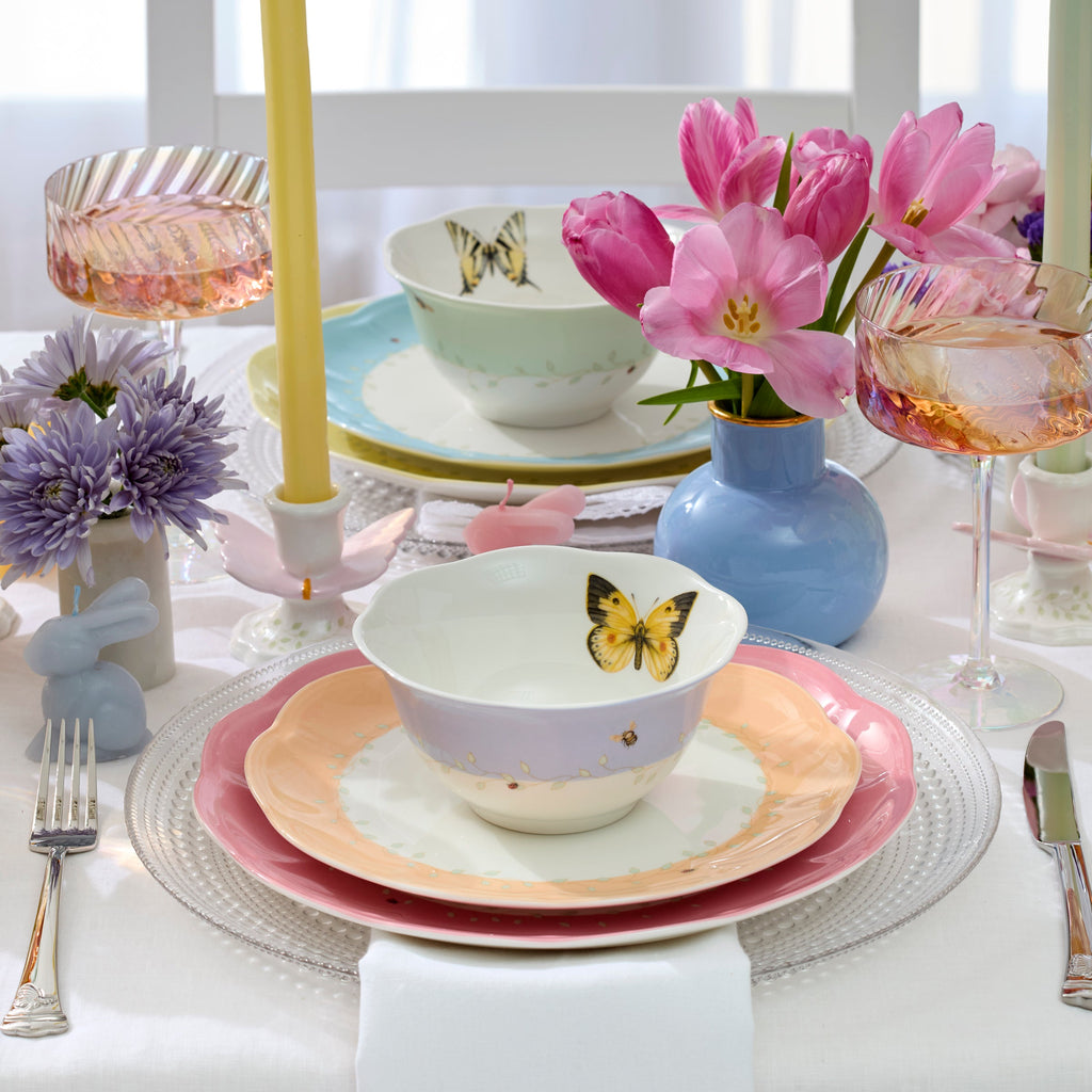 Thekbunny Butterfly Meadow 4-Piece Bowl Set