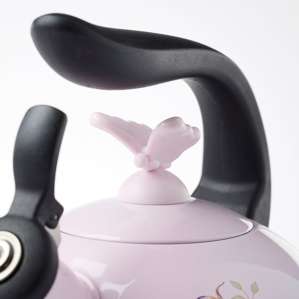 Thekbunny Butterfly Meadow Colors Tea Kettle