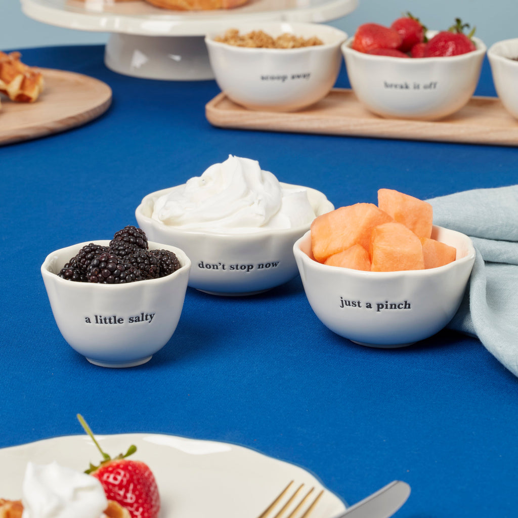 Thekbunny What A Treat 3-Piece Stacking Bowl Set