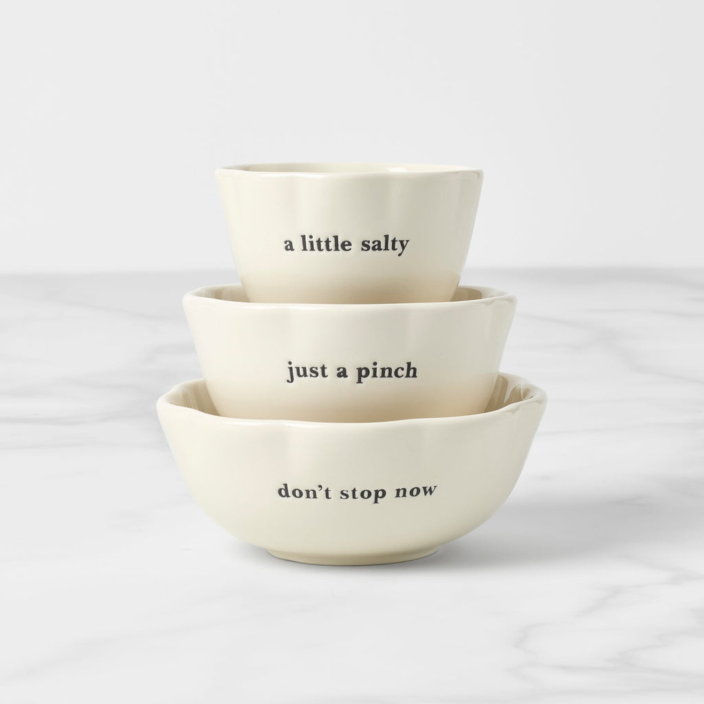 Thekbunny What A Treat 3-Piece Stacking Bowl Set