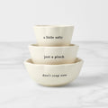 Thekbunny What A Treat 3-Piece Stacking Bowl Set