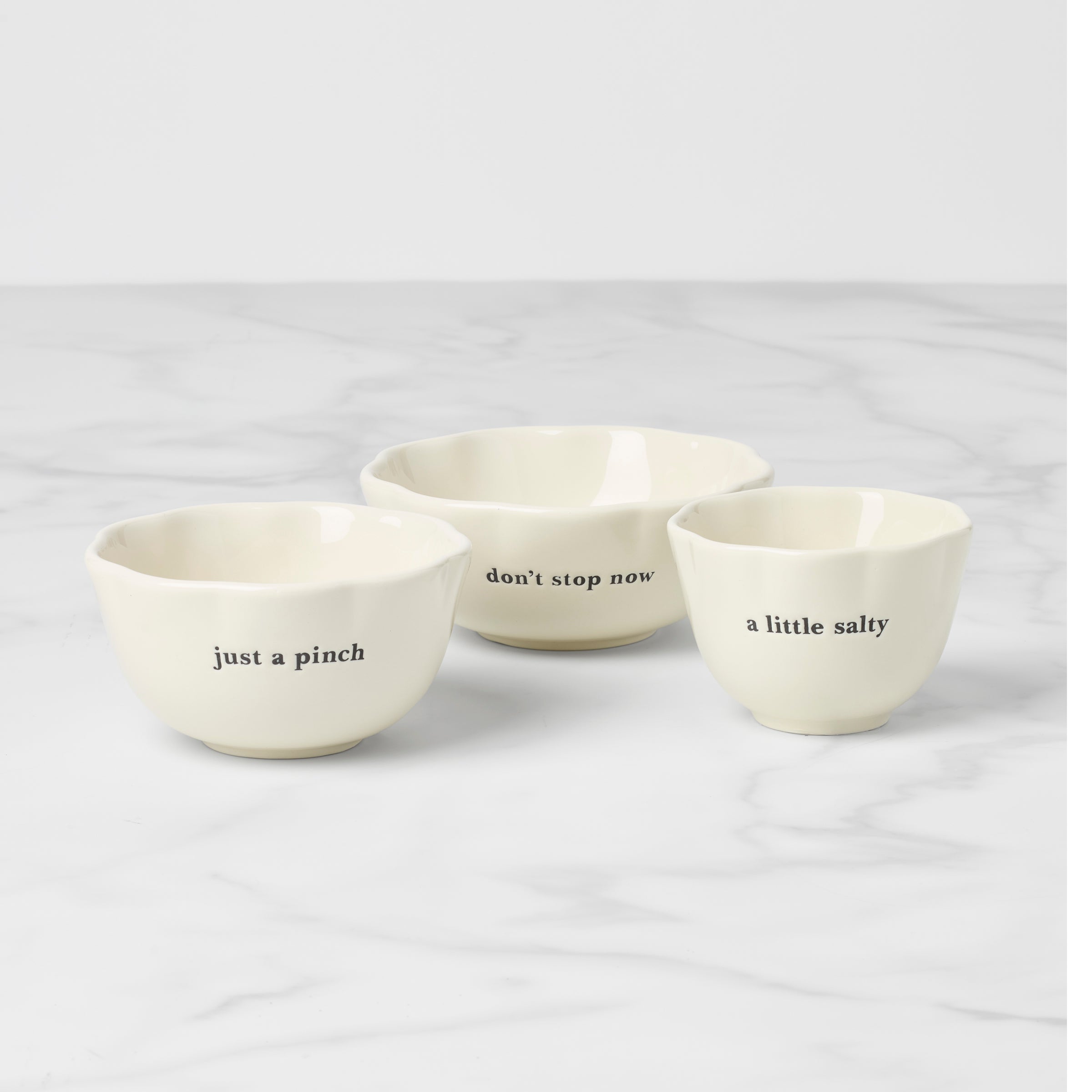 Thekbunny What A Treat 3-Piece Stacking Bowl Set