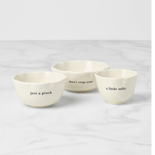 Thekbunny What A Treat 3-Piece Stacking Bowl Set