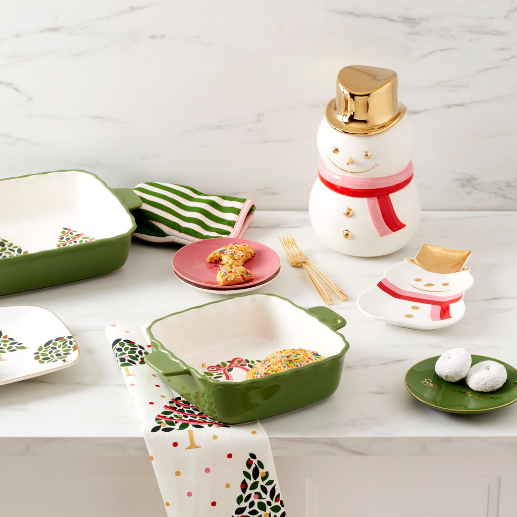 Thekbunny Be Jolly Snowman Cookie Jar