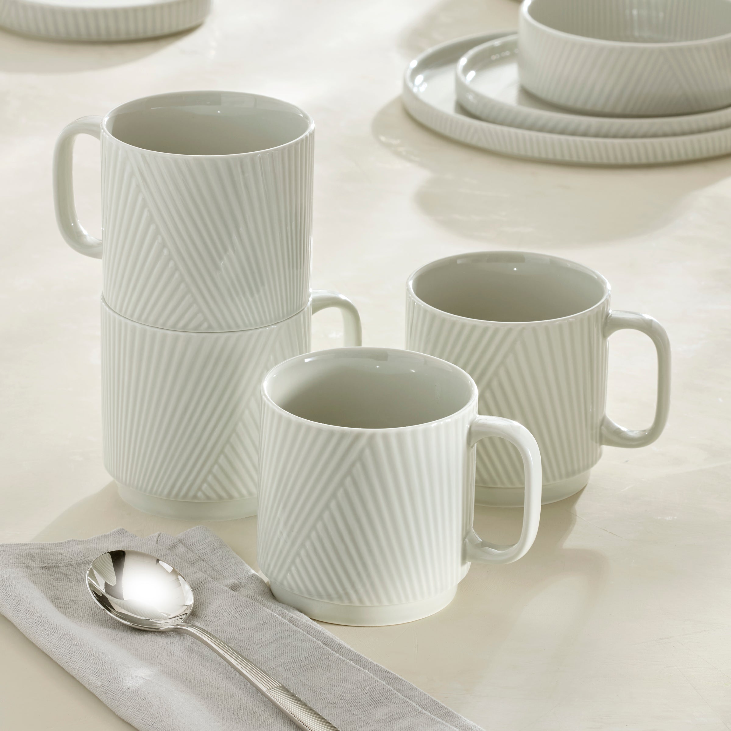 Thekbunny Modulus Vapor Mugs - Set of 4