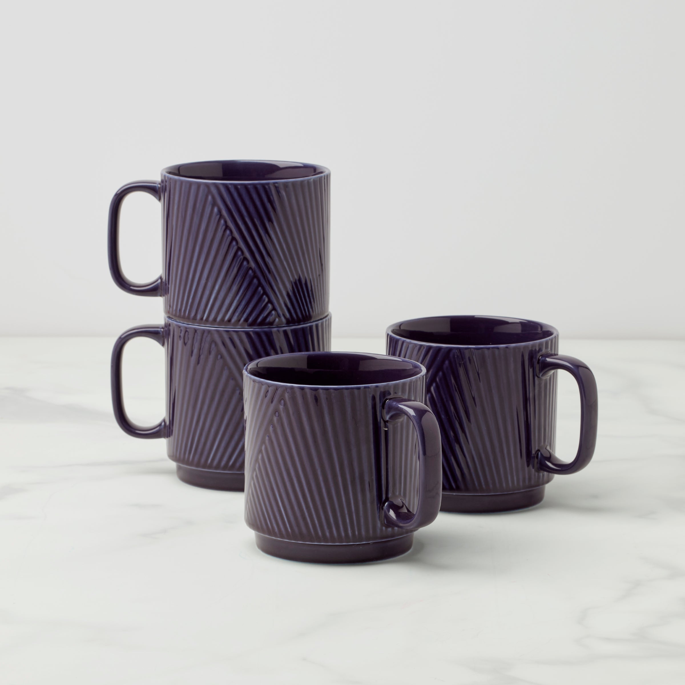 Thekbunny Modulus Nightshade Mugs - Set of 4