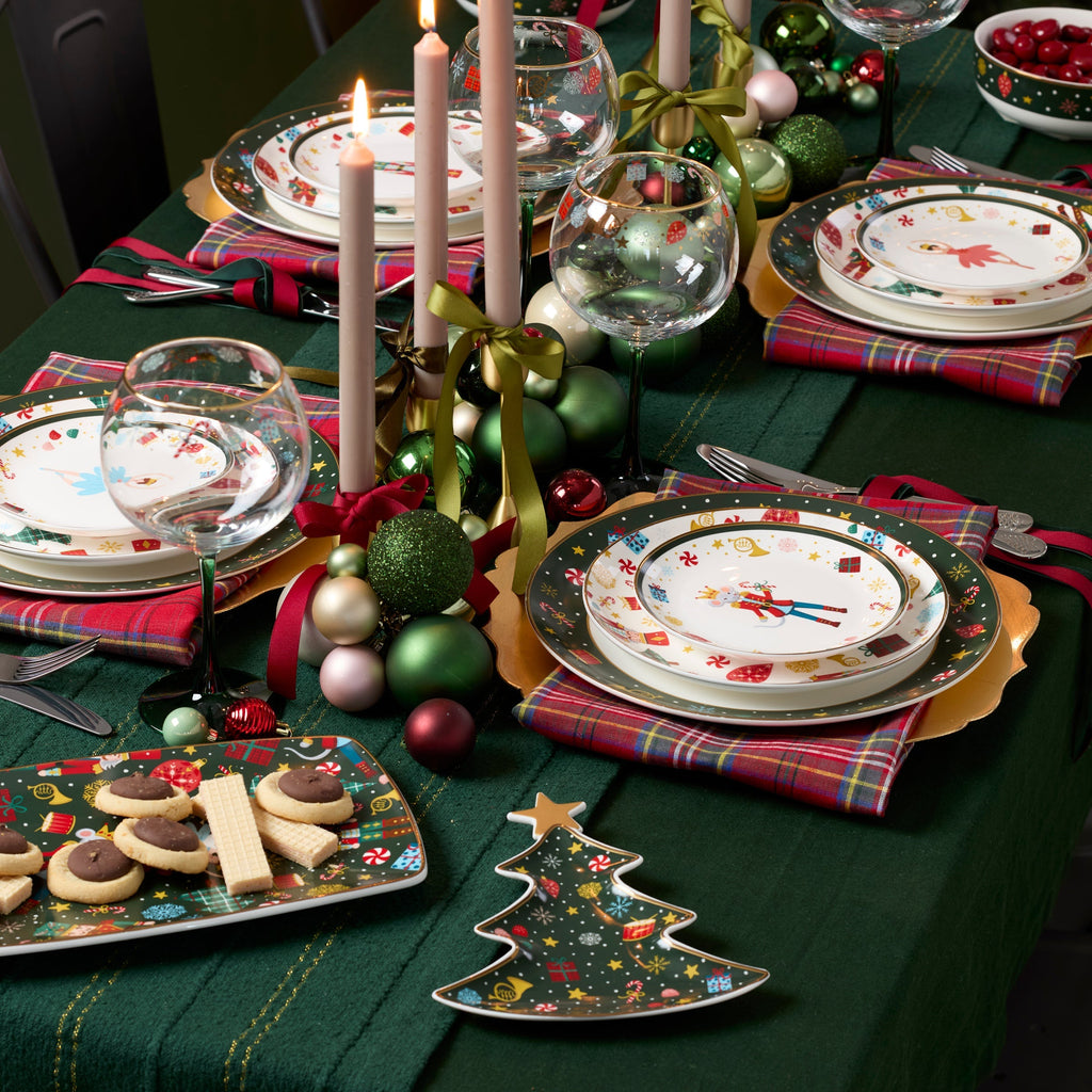 Nutcracker Ballet Dinner Plates - Set of 4