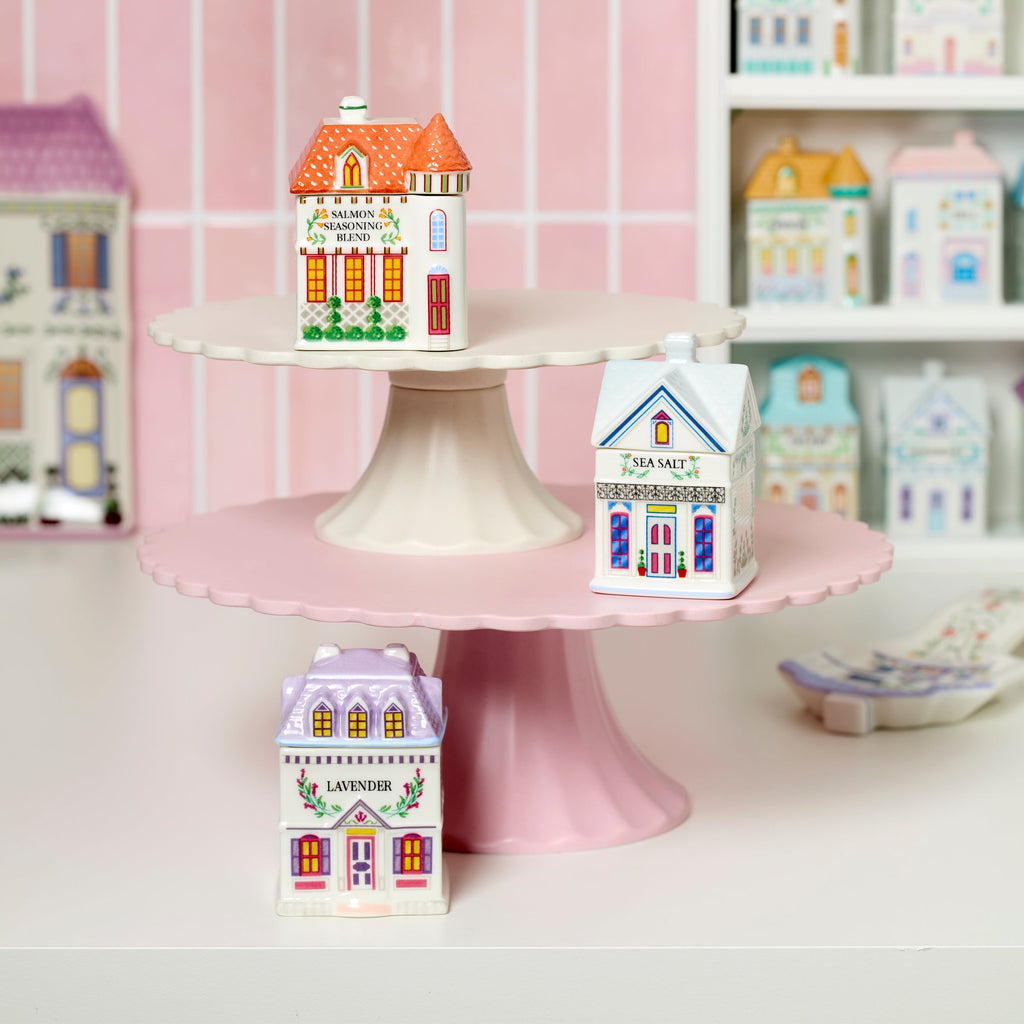 Thekbunny Spice Village 3-Piece West Coast Spice Jars Set