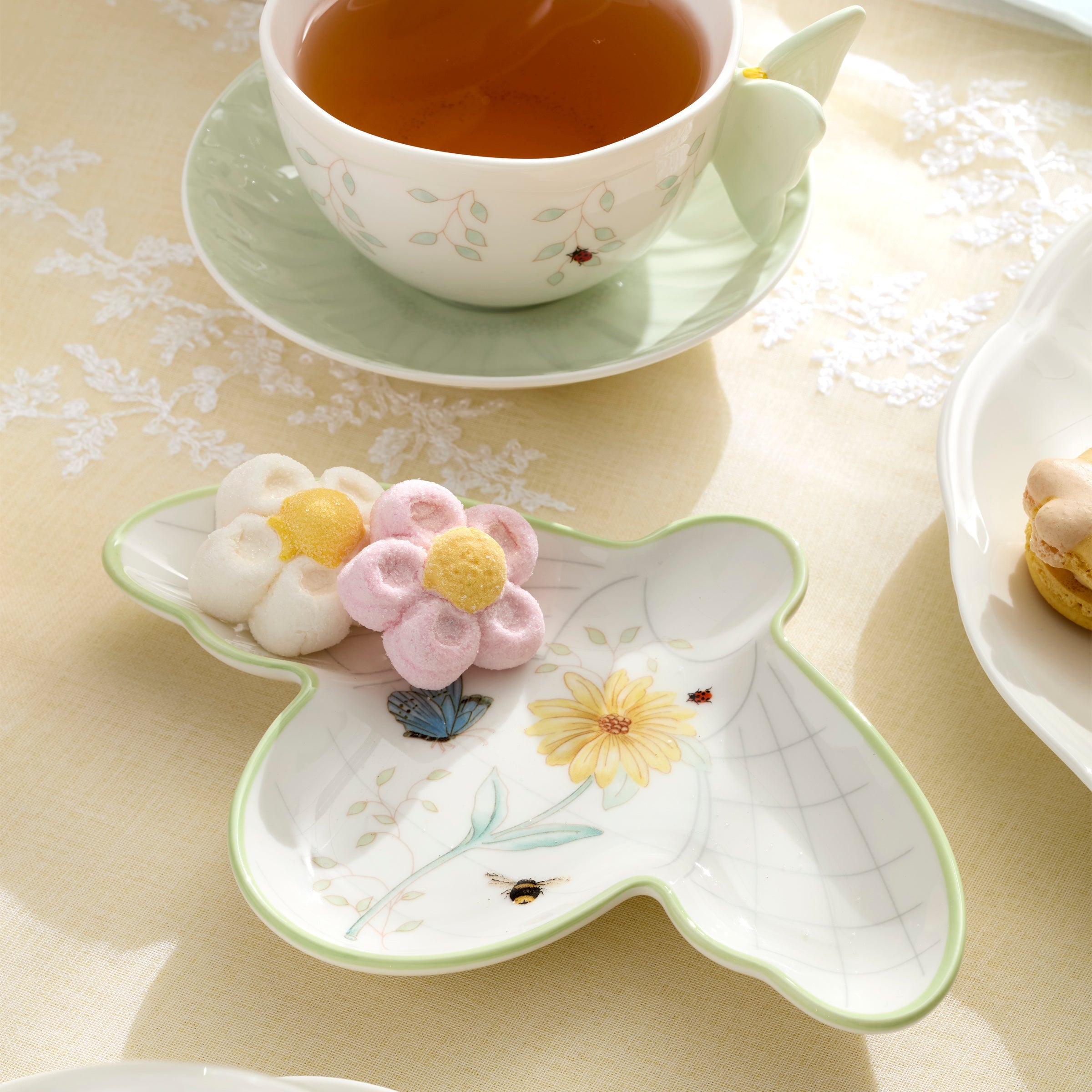 Thekbunny Butterfly Meadow Bee Spoon Rest