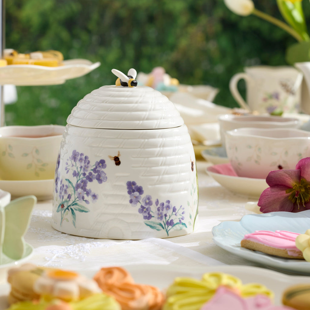 Thekbunny Butterfly Meadow Honeycomb Candy Jar