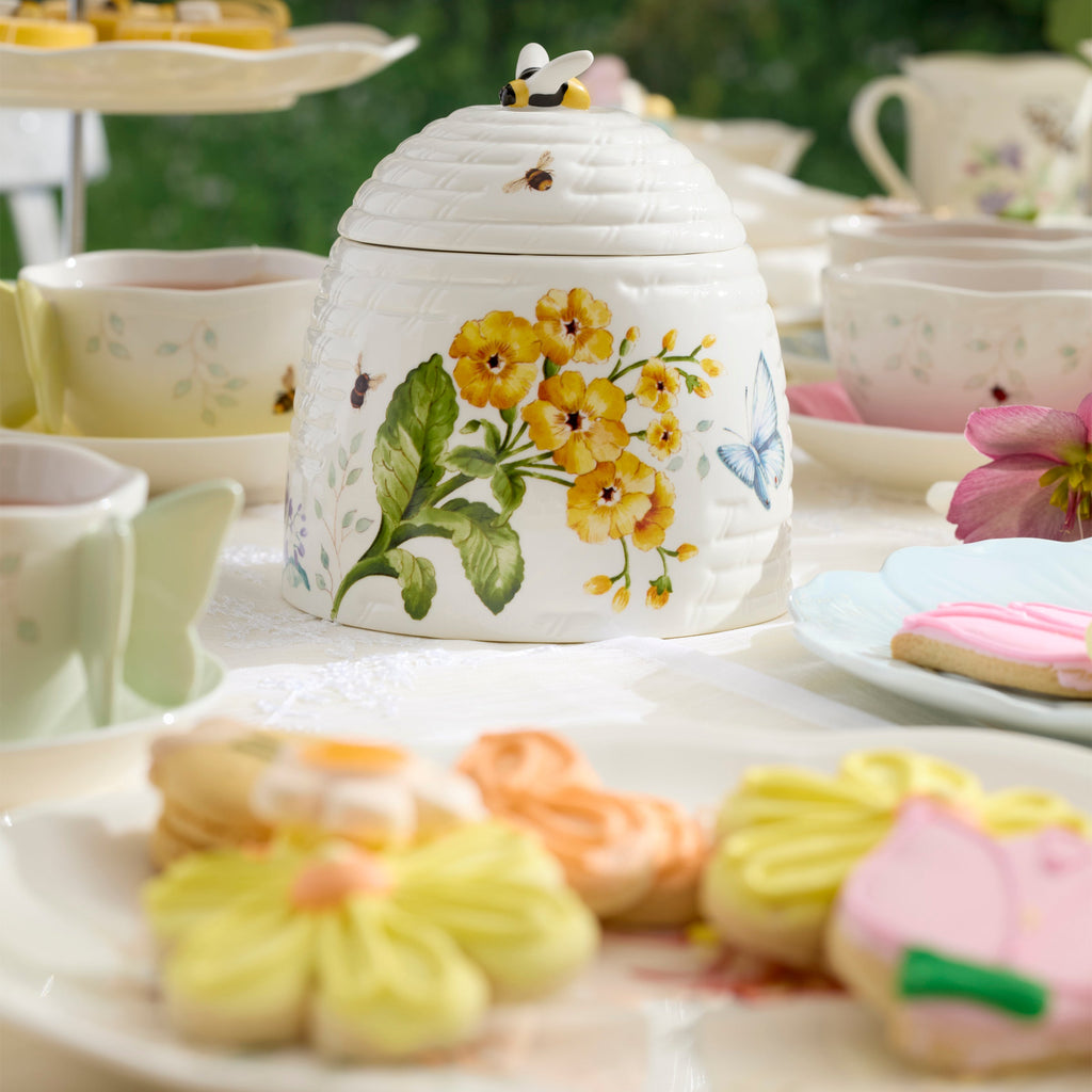 Thekbunny Butterfly Meadow Honeycomb Candy Jar