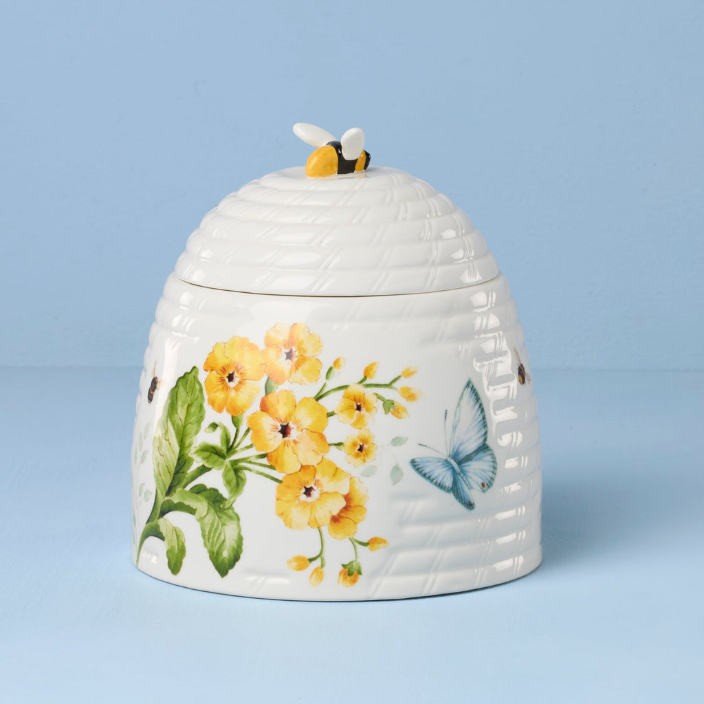 Thekbunny Butterfly Meadow Honeycomb Candy Jar