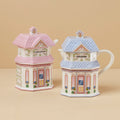 Thekbunny Spice Village Sugar & Creamer Set