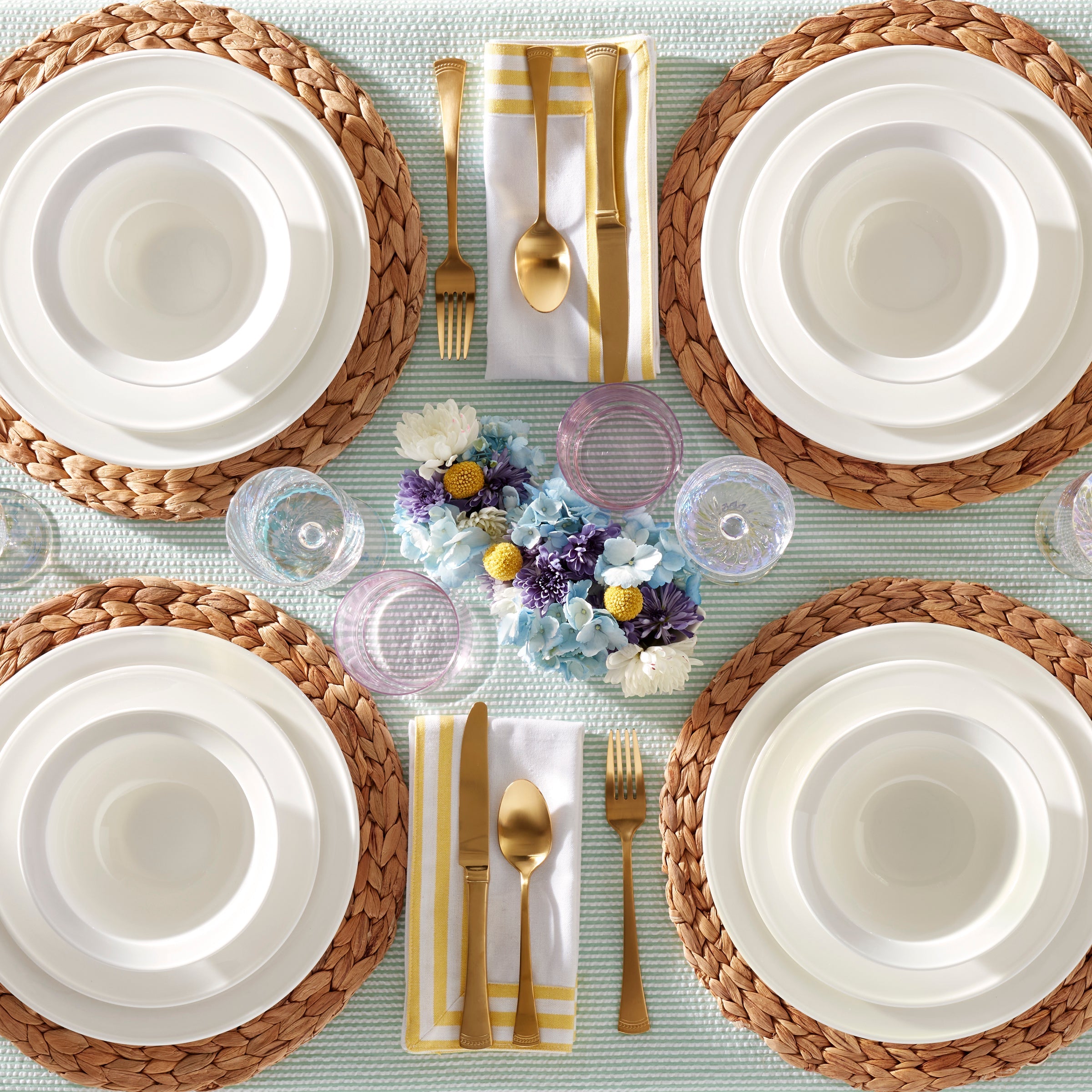 Studio 1414 Rimmed, Dinner Plates, Set of 6