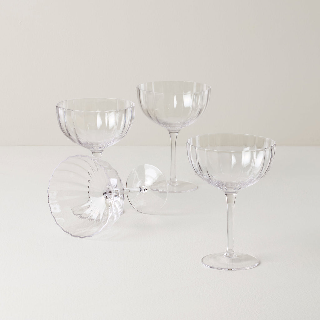 Thekbunny Curva Coupe Glasses - Set Of 4