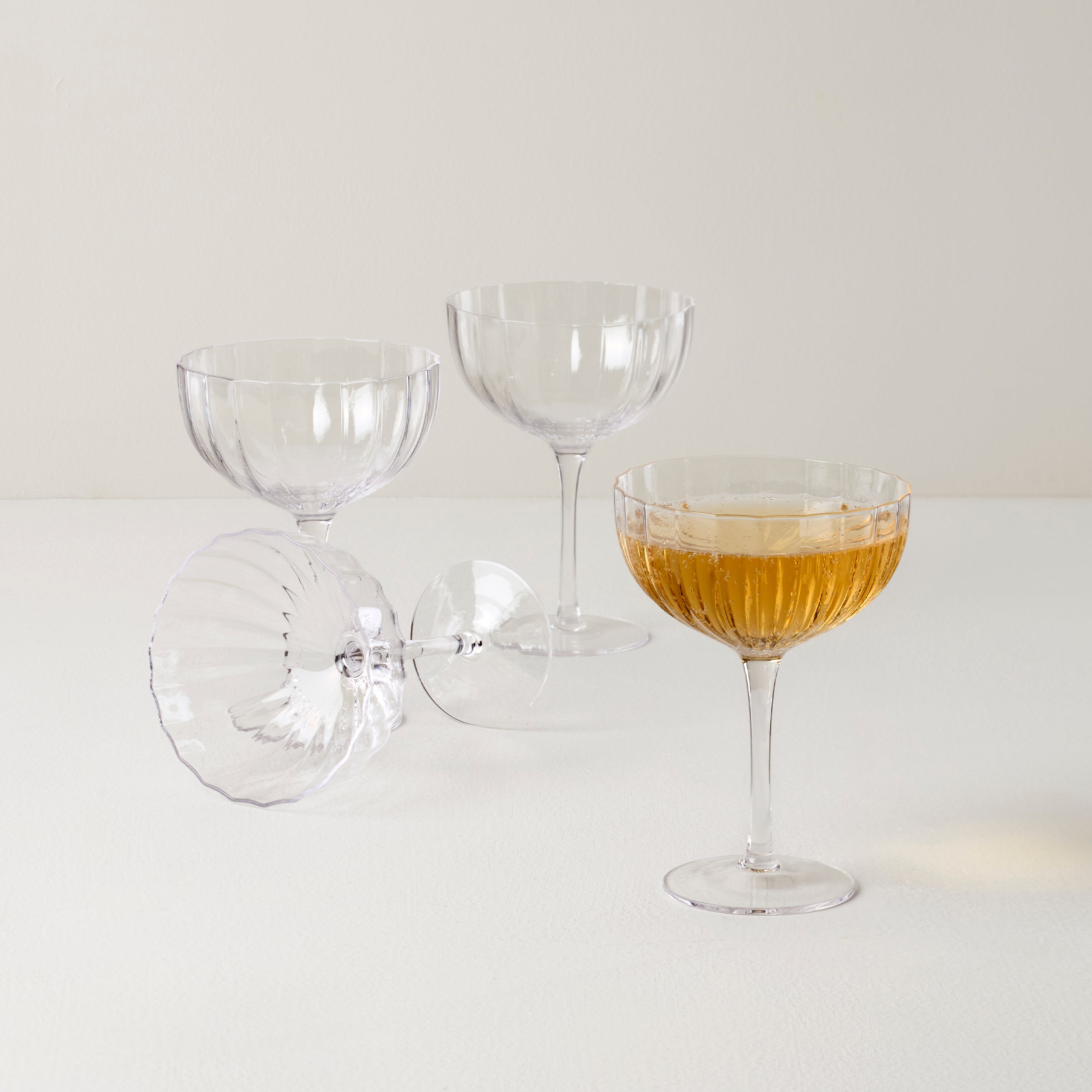 Thekbunny Curva Coupe Glasses - Set Of 4