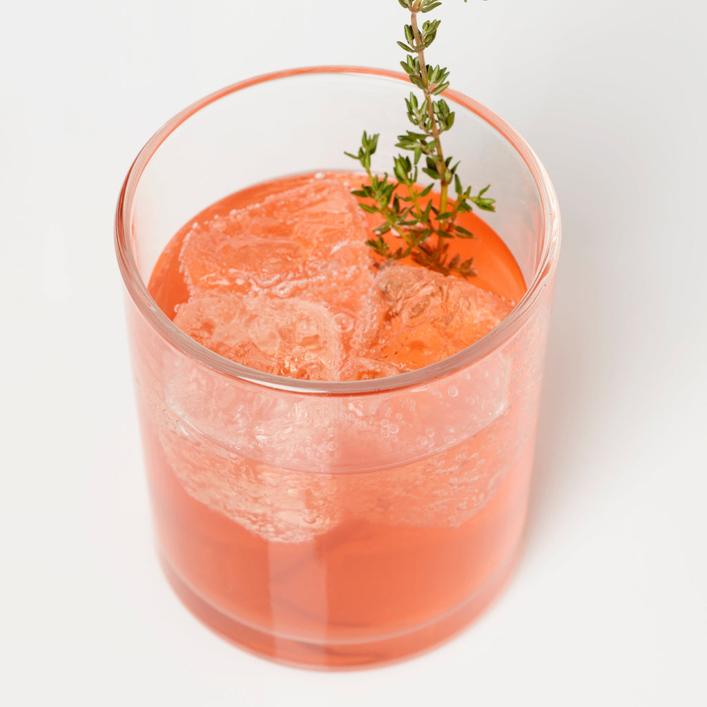 Thekbunny 24 Seven Clear Medium Tumbler - Set Of 6