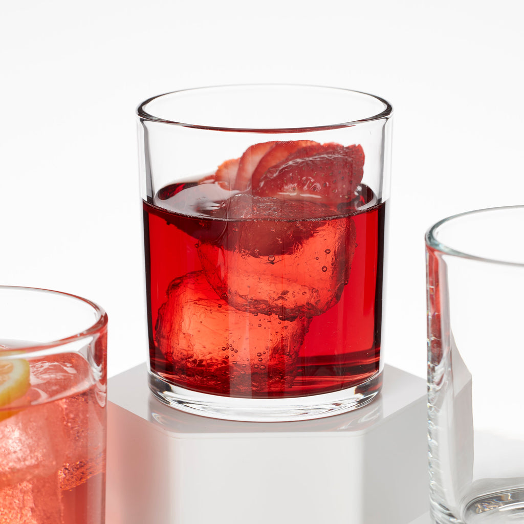Thekbunny 24 Seven Clear Medium Tumbler - Set Of 6
