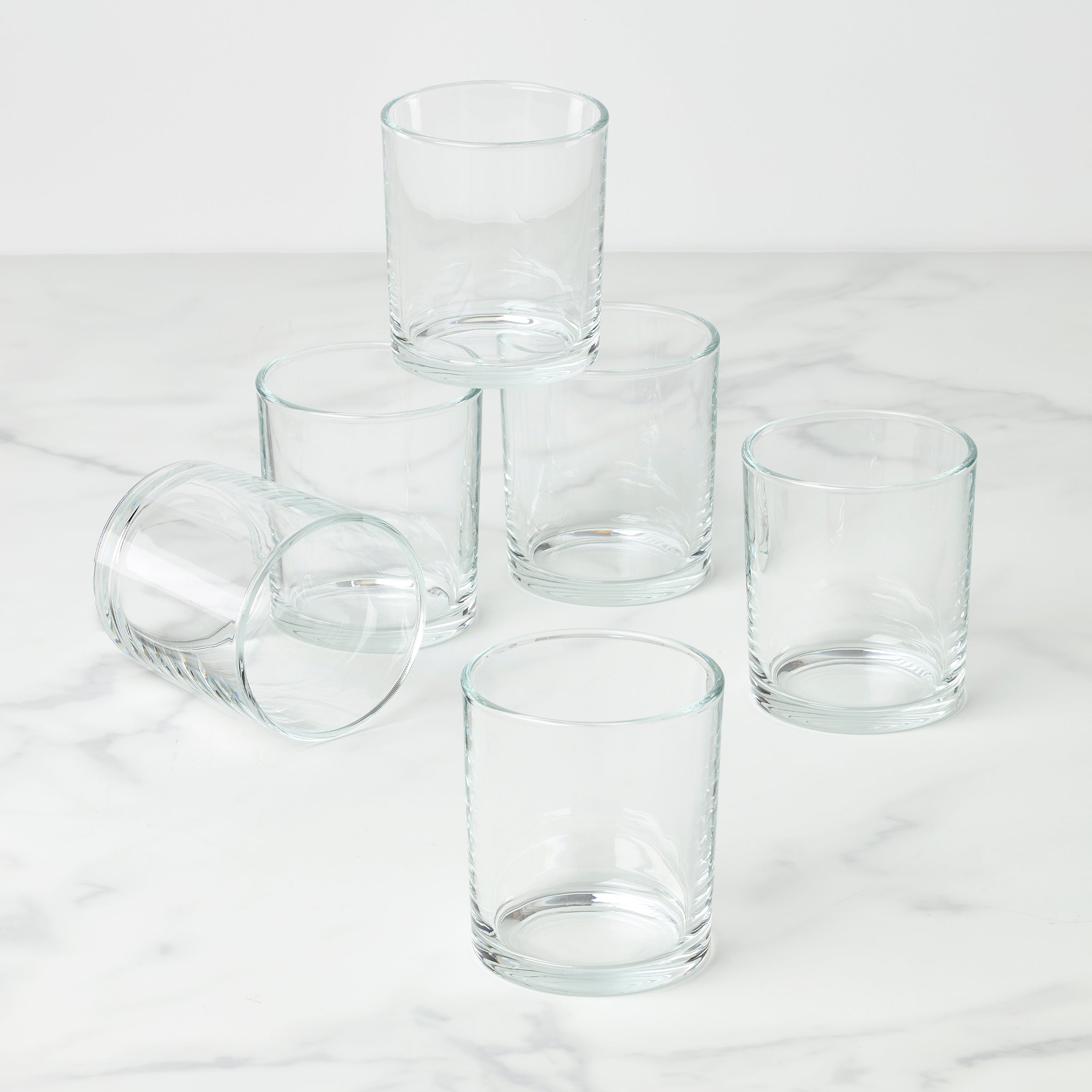 Thekbunny 24 Seven Clear Medium Tumbler - Set Of 6