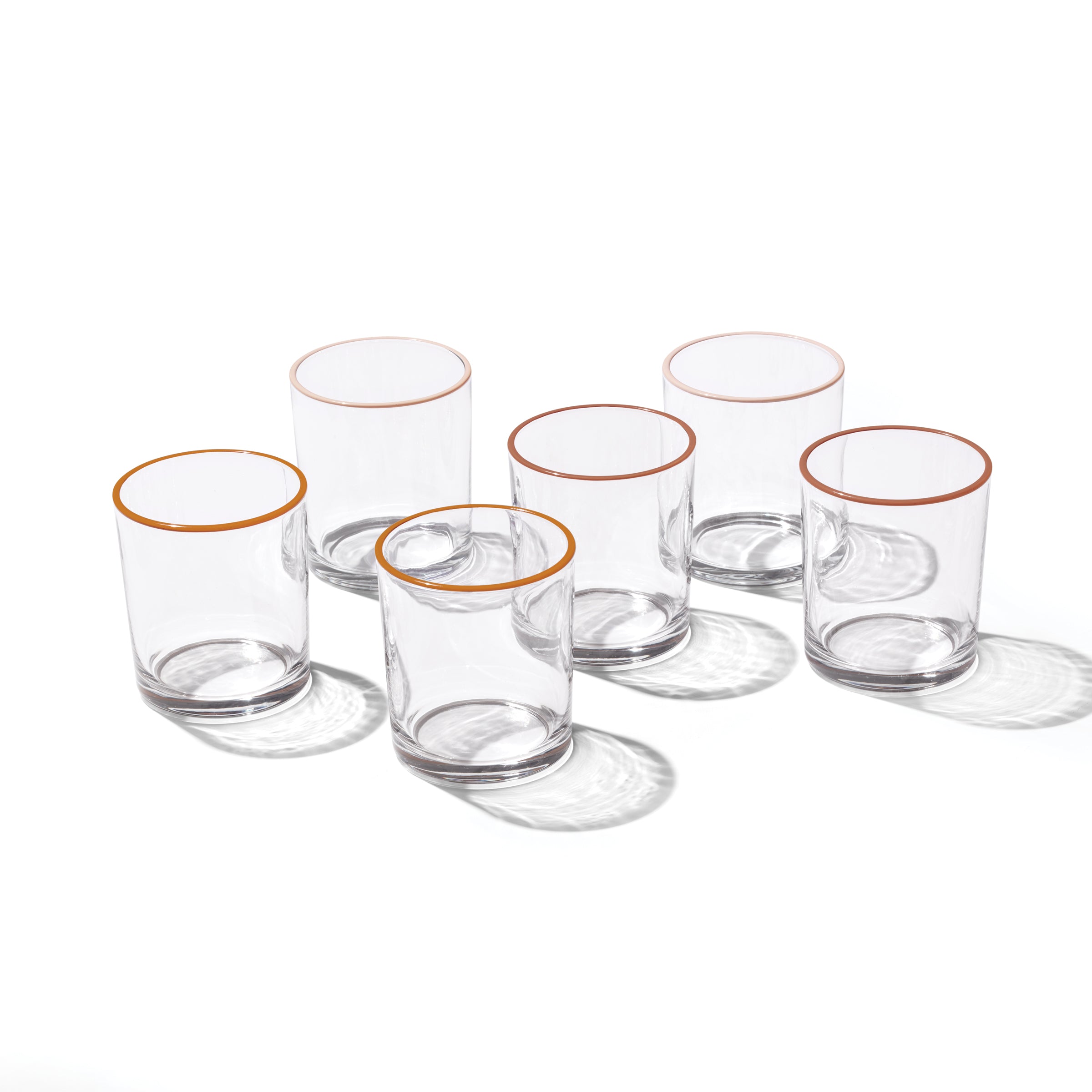 Thekbunny 24 Seven Sunbaked Medium Tumbler - Set Of 6