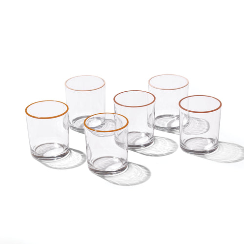 Thekbunny 24 Seven Sunbaked Medium Tumbler - Set Of 6