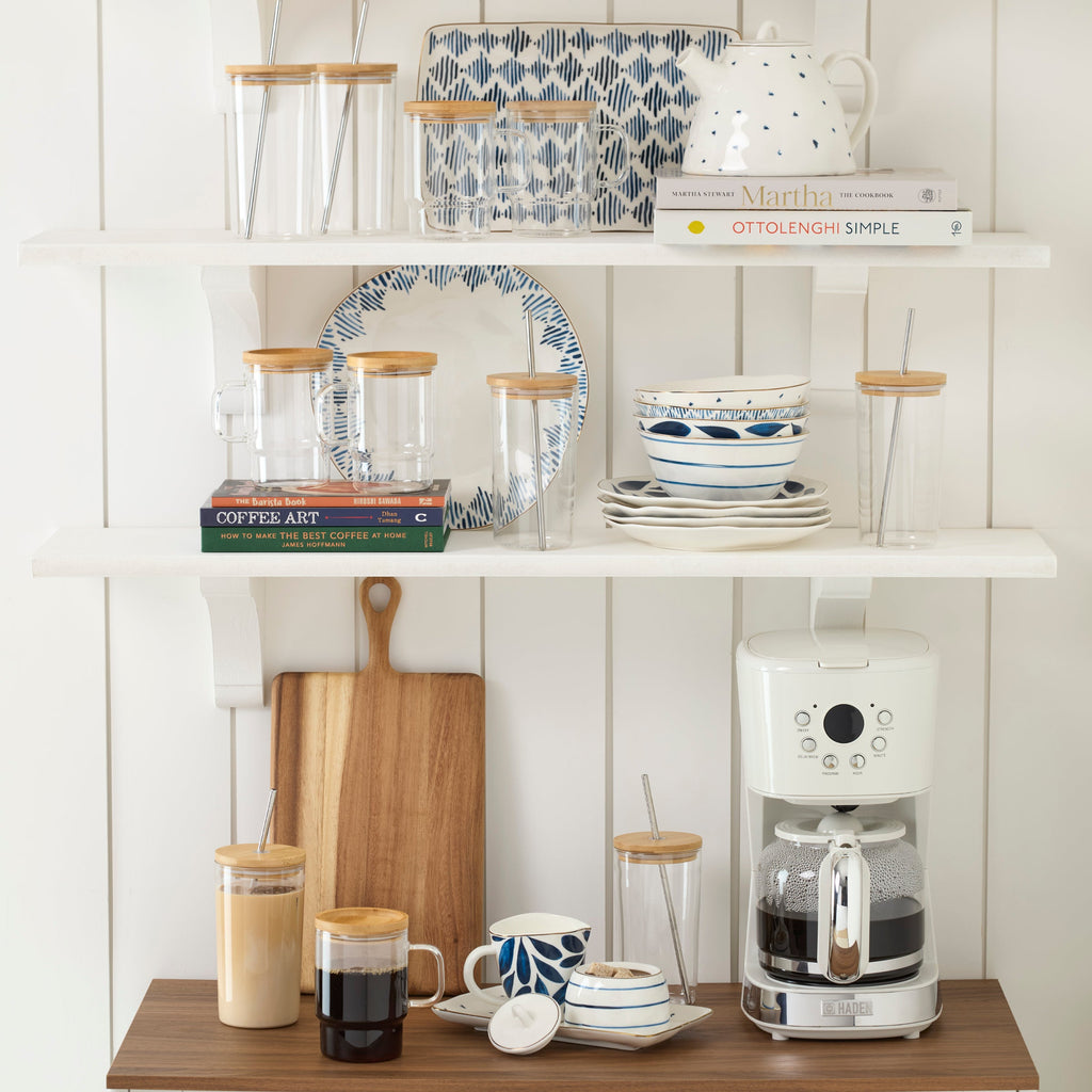 Thekbunny Blue Bay 9-Piece Tea Set