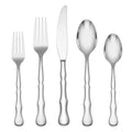 Thekbunny Amaryllis Mirror 20 Piece Flatware Set