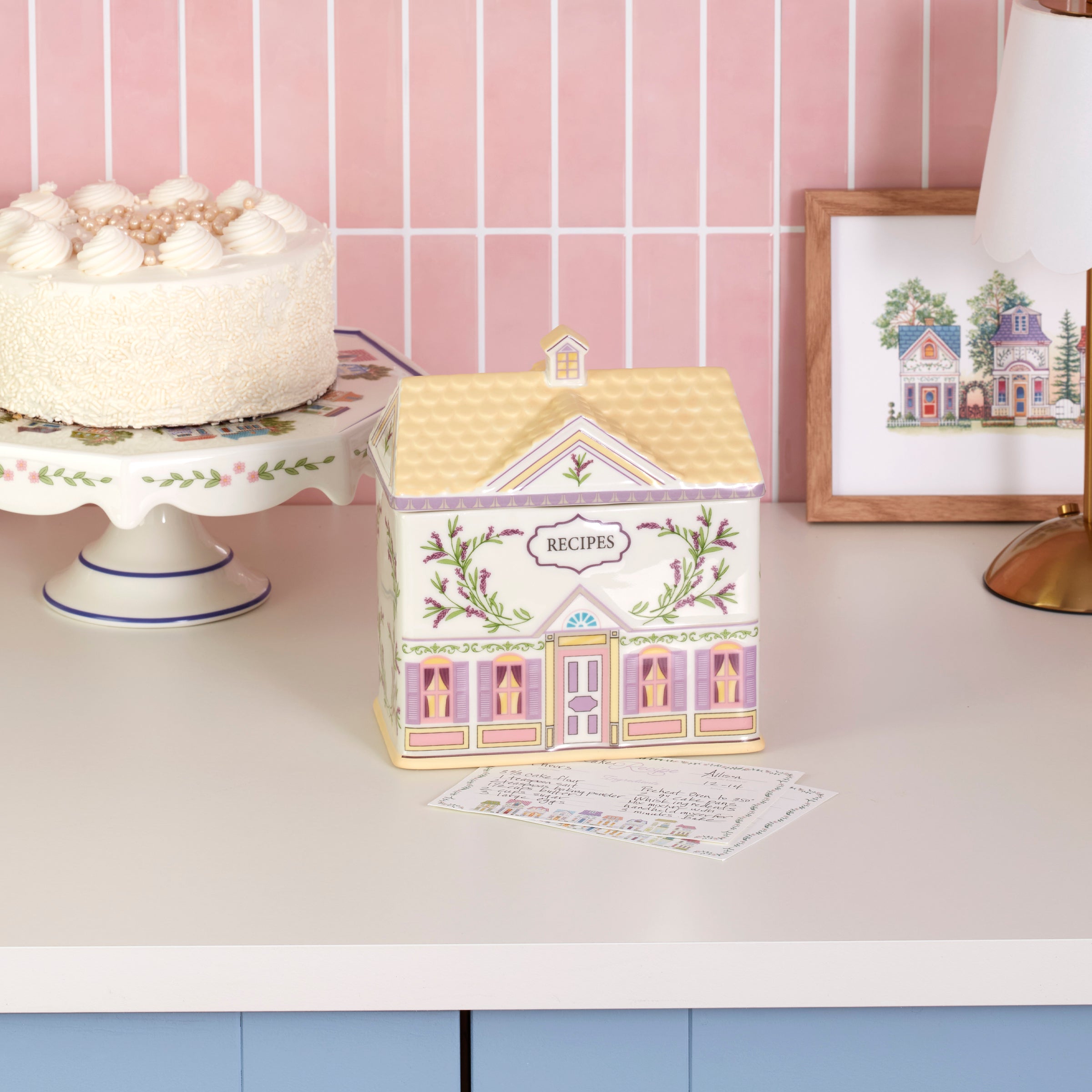 Thekbunny Spice Village Recipe Box