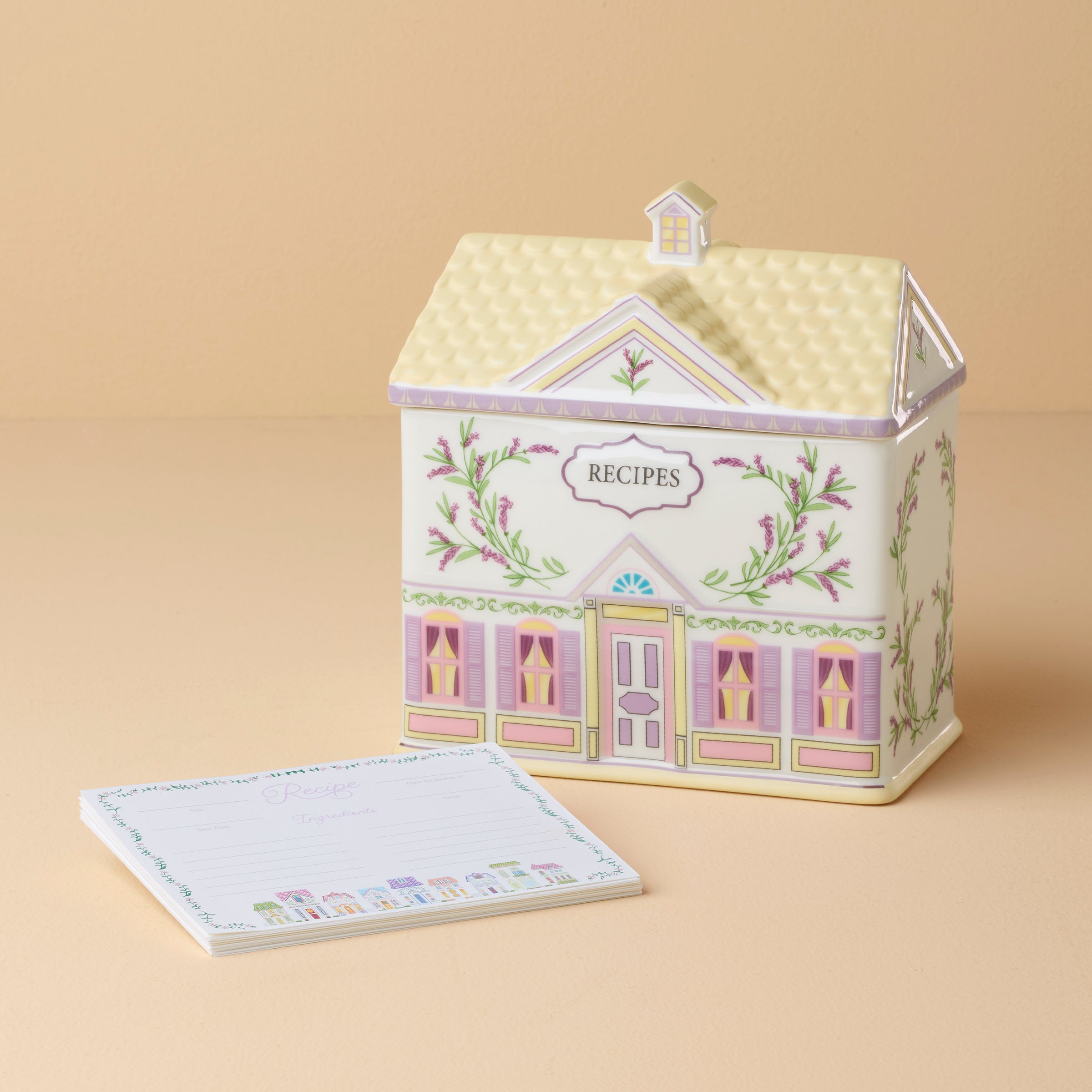 Thekbunny Spice Village Recipe Box