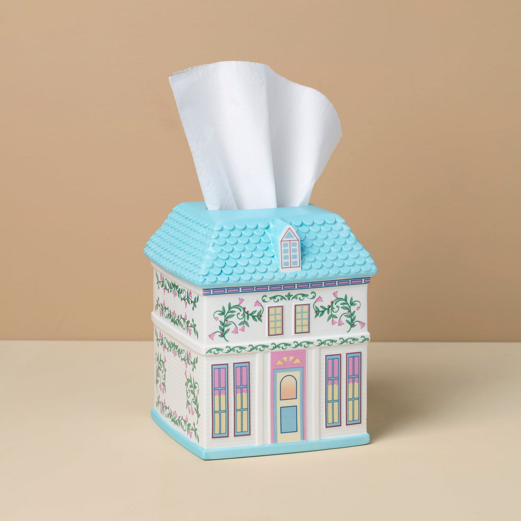 Thekbunny Spice Village Tissue Box Holder