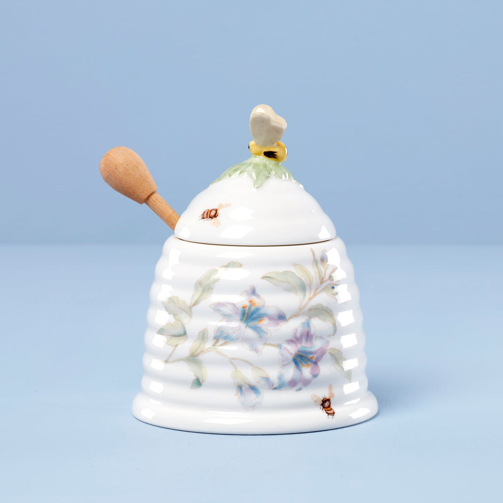 Thekbunny Butterfly Meadow Honey Pot
