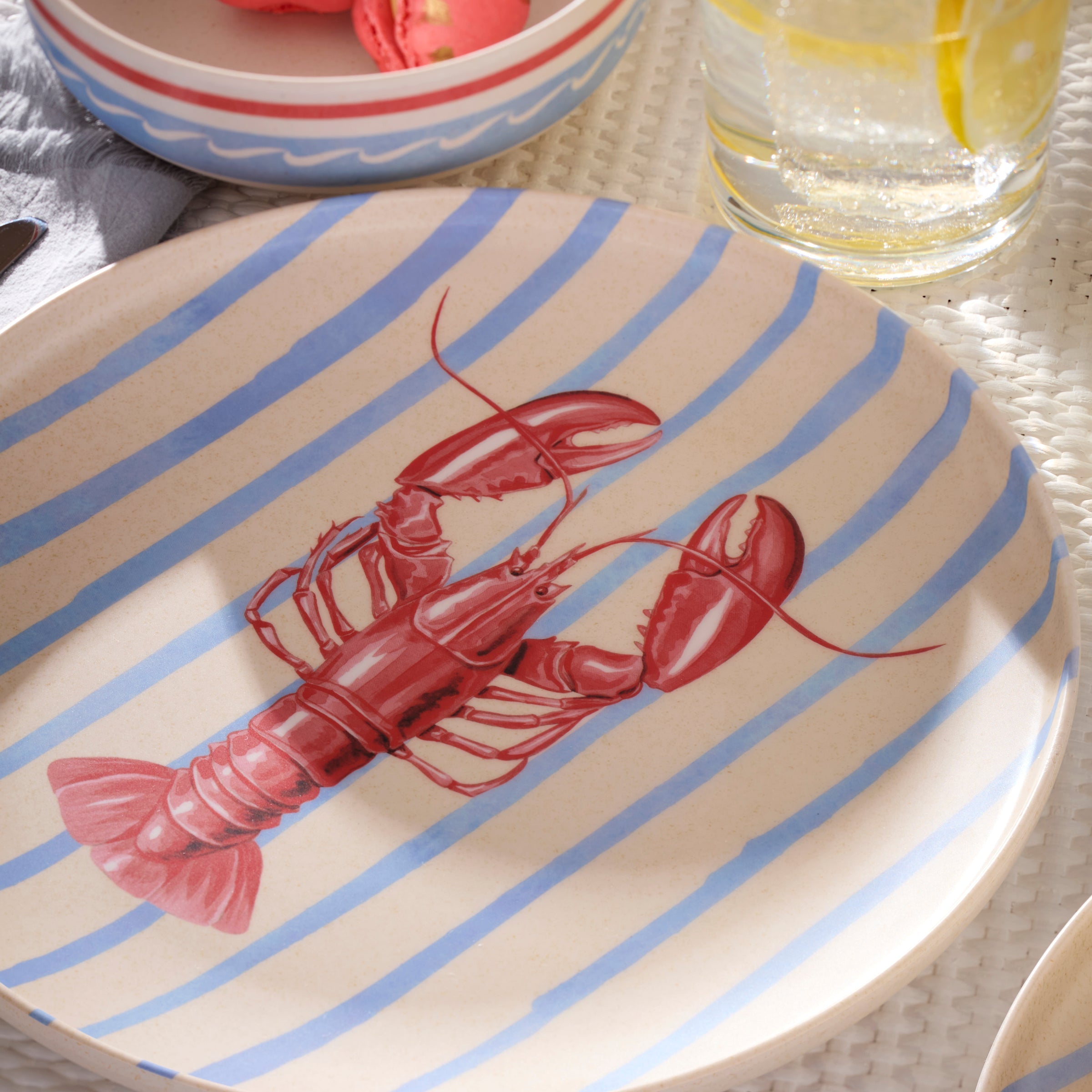 Thekbunny 24 Seven Melamine Wharfside 18 Piece Dinnerware Set