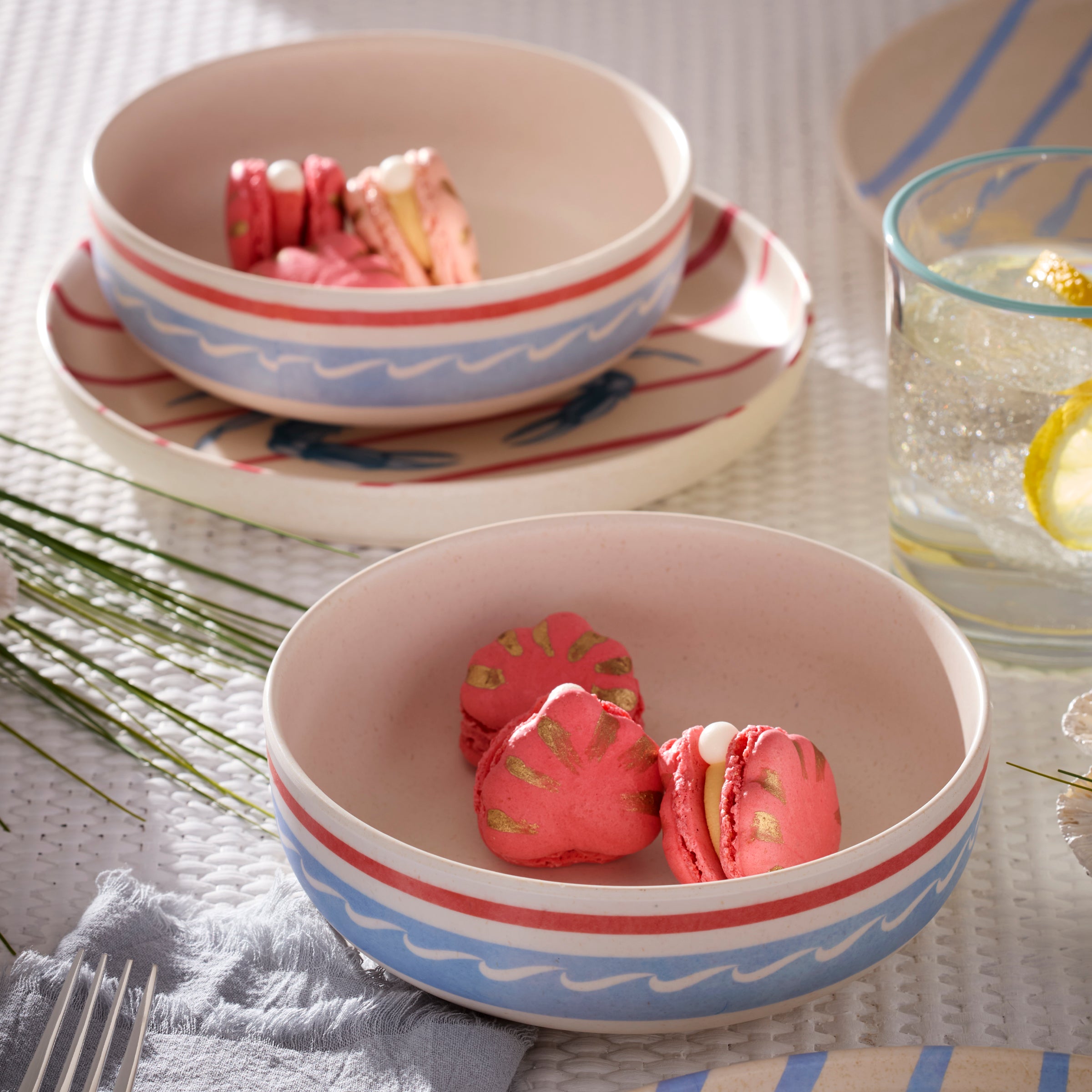 Thekbunny 24 Seven Melamine Wharfside 18 Piece Dinnerware Set