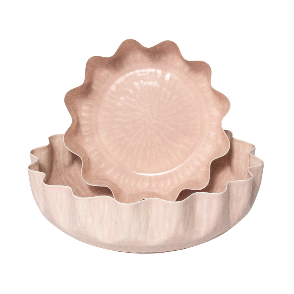 Thekbunny Nera Light Rose Bowls, Set of 2